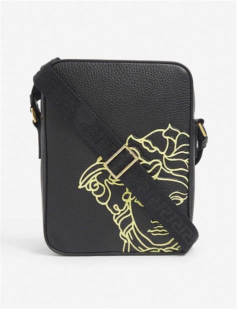 versace mens crossbody bag|Versace summer backpack for men.